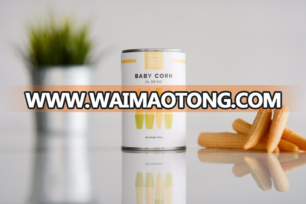 CANNED BABY CORN IN BRINE THAILAND